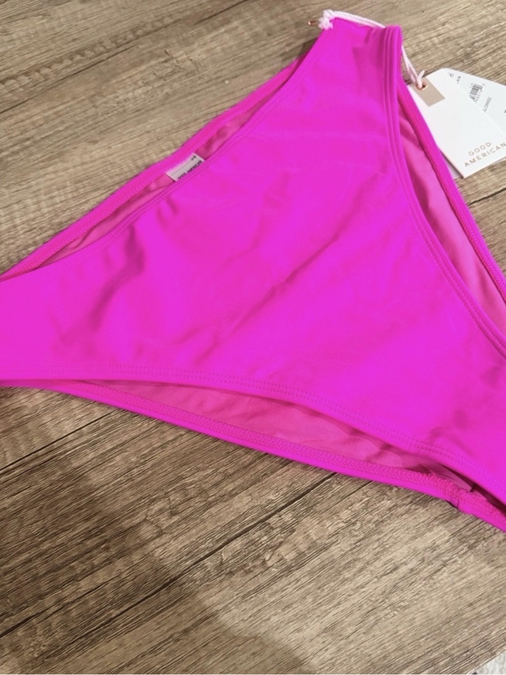 Good American Swim Hot Pink Bikini Bottoms